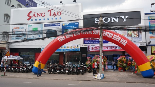 Sáng Tạo Computer khai trương chi nhánh Sony Biên Hoà 