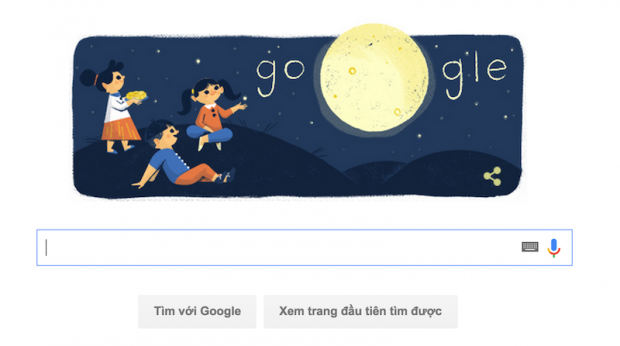 Google Doodle Tết Trung thu
