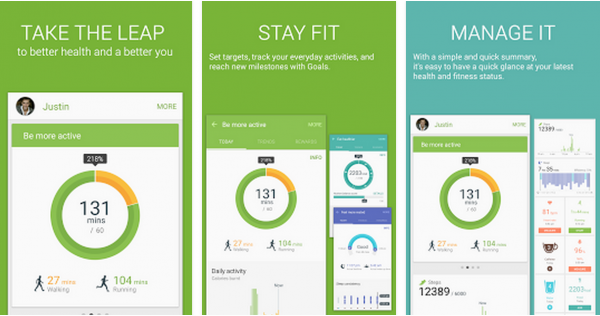 samsung s health apps