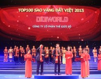 Digiworld vào top 100 giải thưởng Sao Vàng Đất Việt 2015