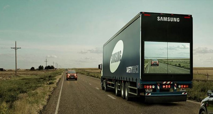 Samsung thắng giải CLIO Awards Hoa Kỳ với xe tải an toàn