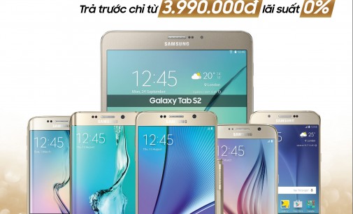 Samsung tung ưu đãi cho khách hàng mùa cuối năm