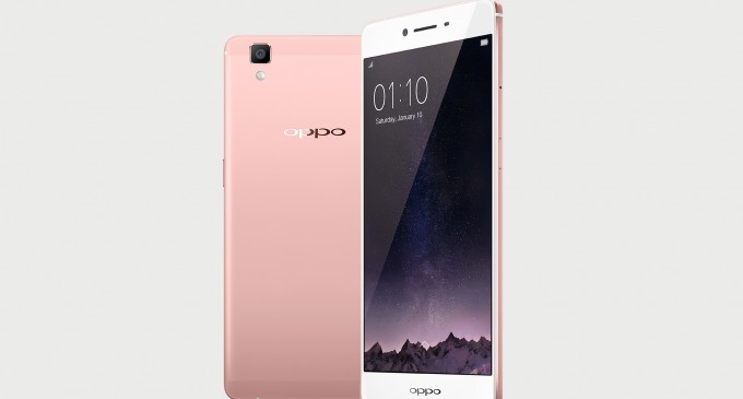 Smartphone thời trang “vàng hồng” Oppo R7s 4GB RAM lên kệ