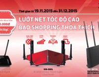 D-Link Việt Nam và 3 chương trình khuyến mãi cuối năm