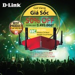 Cơ hội sở hữu “Con cua Huỳnh đế” D-Link AC3200 với giá sốc