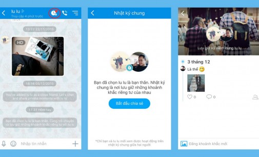 Zalo có tính năng mới “Nhật ký chung”