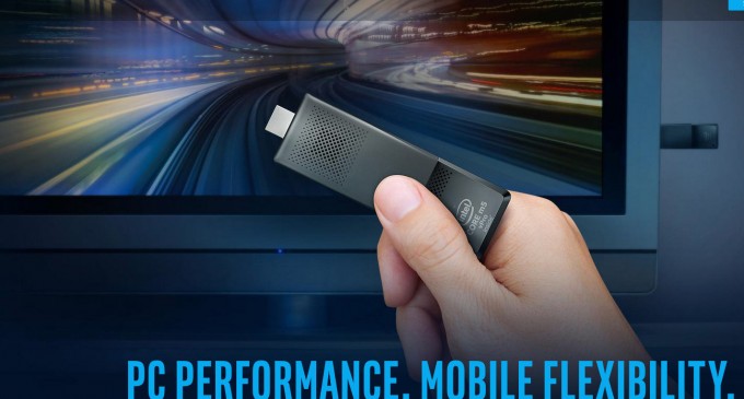 Máy tính tí hon Intel Compute Stick mới mạnh hơn bao giờ hết