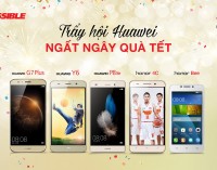 Smartphone Huawei có mặt tại hệ thống cửa hàng Thế giới Di động