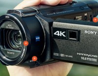 Handycam 4K FDR-AXP55, camcorder đỉnh mới của Sony