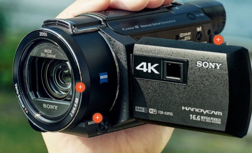 Handycam 4K FDR-AXP55, camcorder đỉnh mới của Sony