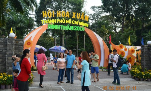 Hội Hoa Xuân Tao Đàn Tết Bính Thân 2016