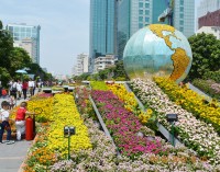 VIDEO: Ngao du Đường Hoa Nguyễn Huệ (Saigon) Tết Bính Thân 2016. Phần 2