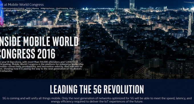 MWC 2016: Intel tăng cường hợp tác để tăng tốc đến cuộc cách mạng 5G