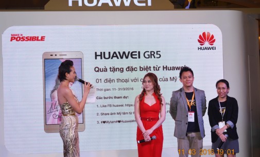 VIDEO: Nữ ca sĩ Mỹ Tâm trở thành Đại sứ thương hiệu smartphone của Huawei ở Việt Nam