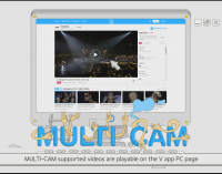 Ứng dụng V (Naver) ra mắt công nghệ ‘MULTI-CAM’ – chọn xem góc quay yêu thích