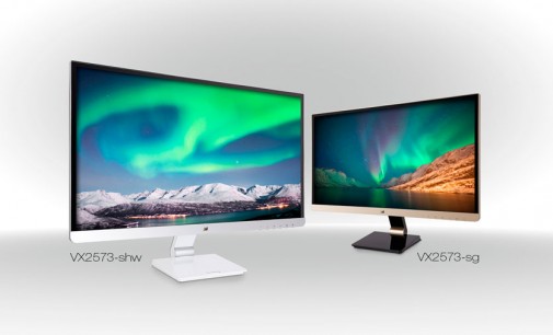 Màn hình Full HD đa phương tiện có thiết kế phong cách mới ViewSonic VX