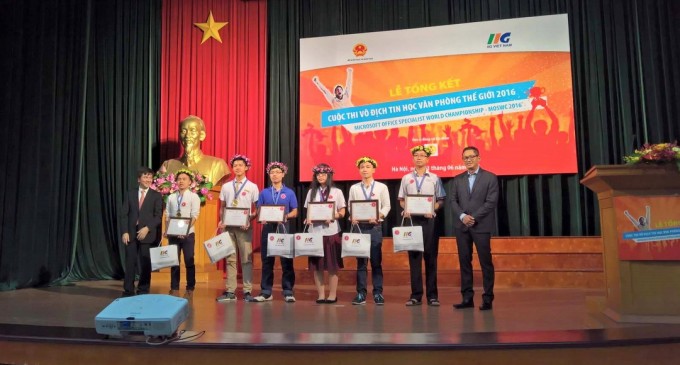 6 Đại sứ Microsoft Office Việt Nam tham dự vòng chung kết MOSWC 2016 tại Mỹ
