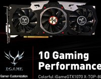 Colorful giới thiệu bộ ba “phiên bản độ” đầu tiên trên thế giới của GPU GTX 1070