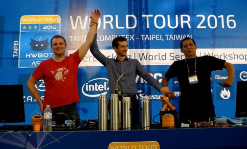 VIDEO Giải ép xung HWBOT World Series 2016 – Asia COMPUTEX Taipei 2016: Trận tay đôi ngày thứ nhất 31-5-2016