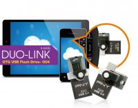Ổ lưu trữ Flash drive 2-trong-1 PNY Duo-Link OTG USB 3.0