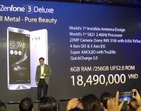 Giá bán chính hãng của dòng smartphone ZenFone 3 tại Việt Nam