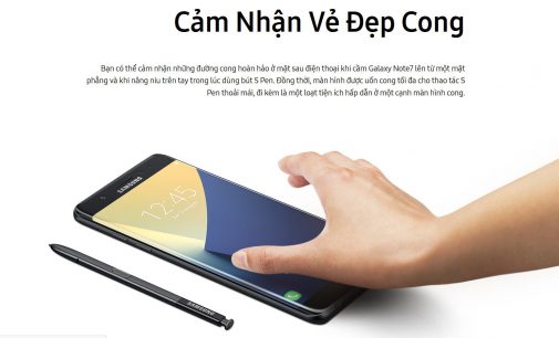 Đặt hàng trước Samsung Galaxy Note7 tại Việt Nam với giá khoảng 18.990.000 đồng