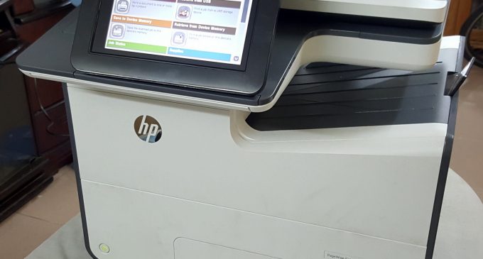 HP MFP 586: máy in văn phòng đa chức năng “ngon, bổ, tiết kiệm”