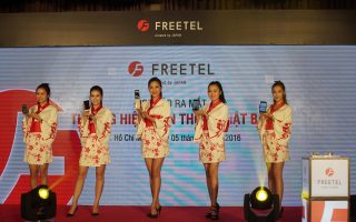 Lễ ra mắt thương hiệu và smartphone FREETEL Nhật Bản ở Việt Nam