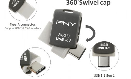 PNY ra mắt ổ Flash OTG đầu cắm kép Type-C và Type-A UCD10 và UCD20