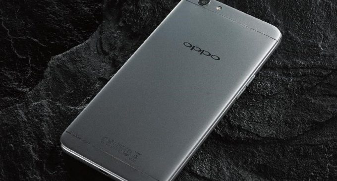 Smartphone OPPO F1s có thêm màu xám đen