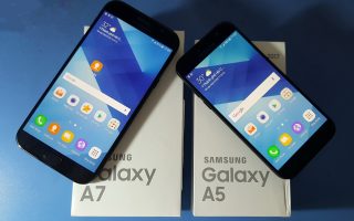 Smartphone Samsung Galaxy A7 (2017) và A5 (2017)