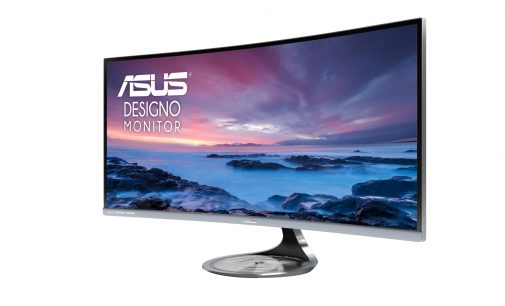 Asus giới thiệu màn hình cong 34 inch 4K Designo Curve MX34VQ