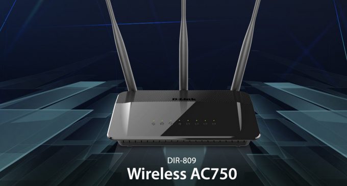 Kết nối Internet tốc độ cao với D-Link DIR-809, AC750 Wireless Dual Band Router