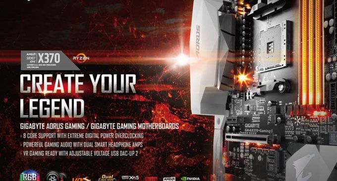 Gigabyte công bố loạt bo mạch chủ AORUS mới hỗ trợ nền tảng AMD Ryzen với socket AM4