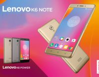 Bộ đôi smartphone Lenovo K6 Note và K6 Power ra mắt tại Việt Nam