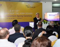 Công ty bảo hiểm Sun Life ký kết hợp tác kinh doanh với Dịch vụ Ngân hàng số Timo