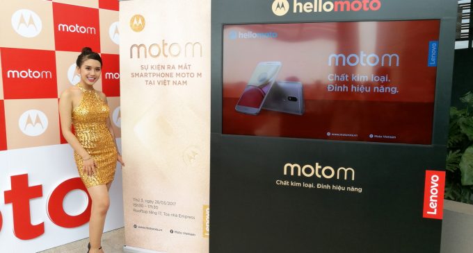 Smartphone Moto M thiết kế kim loại và hiệu năng cao ra mắt tại Việt Nam
