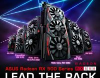 Asus công bố dòng card đồ họa Radeon RX 500 mới