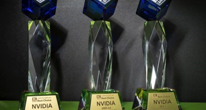 NVIDIA giành được 4 giải thưởng quan trọng của COMPUTEX 2017