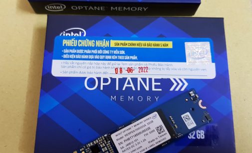 Cầm trên tay bộ nhớ Intel Optane cho máy tính hiệu năng thế hệ mới