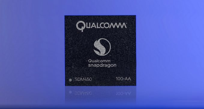 Nền tảng di động Qualcomm Snapdragon 450 tăng cường hỗ trợ camera kép và kết nối LTE tốc độ cao