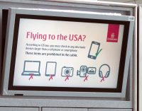 Thiết bị điện tử lớn hơn smartphone bắt đầu bị kiểm tra trên các chuyến bay thẳng từ Đài Loan tới Mỹ