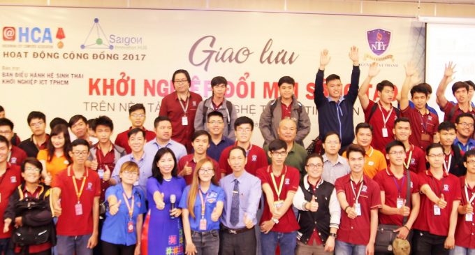 HCA giao lưu “Khởi nghiệp đổi mới sáng tạo trên nền tảng CNTT-VT” với sinh viên ĐH Nguyễn Tất Thành