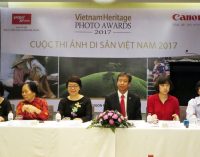 Hãng máy ảnh Canon tiếp tục là nhà tài trợ chính cho cuộc thi ảnh Di sản Việt Nam 2017