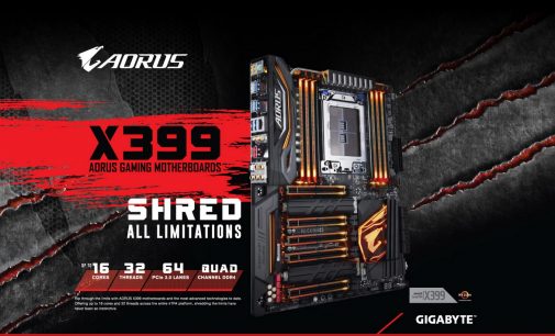 GIGABYTE ra mắt dòng bo mạch chủ X399 AORUS Gaming 7 cho CPU đa nhân AMD Ryzen Threadripper