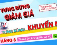 Tháng D-Link khuyến mãi tại cửa hàng Phong Vũ