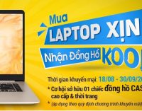 Asus Việt Nam khuyến mãi laptop chào mùa tựu trường 2017