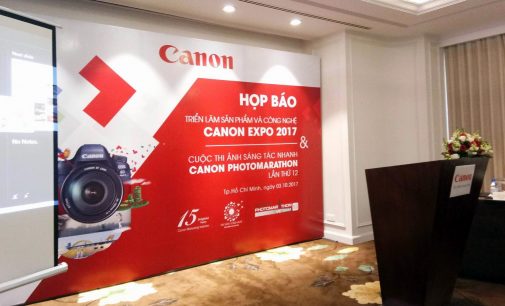 Canon họp báo giới thiệu triển lãm sản phẩm Canon Expo 2017 và cuộc thi ảnh Canon Photomarathon lần thứ 12