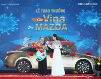 VinaPhone trao thưởng ô tô Mazda cho khách hàng tại Kiên Giang