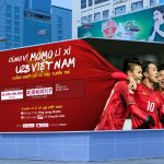 Lì xì cho U23 Việt Nam qua ví điện tử Momo